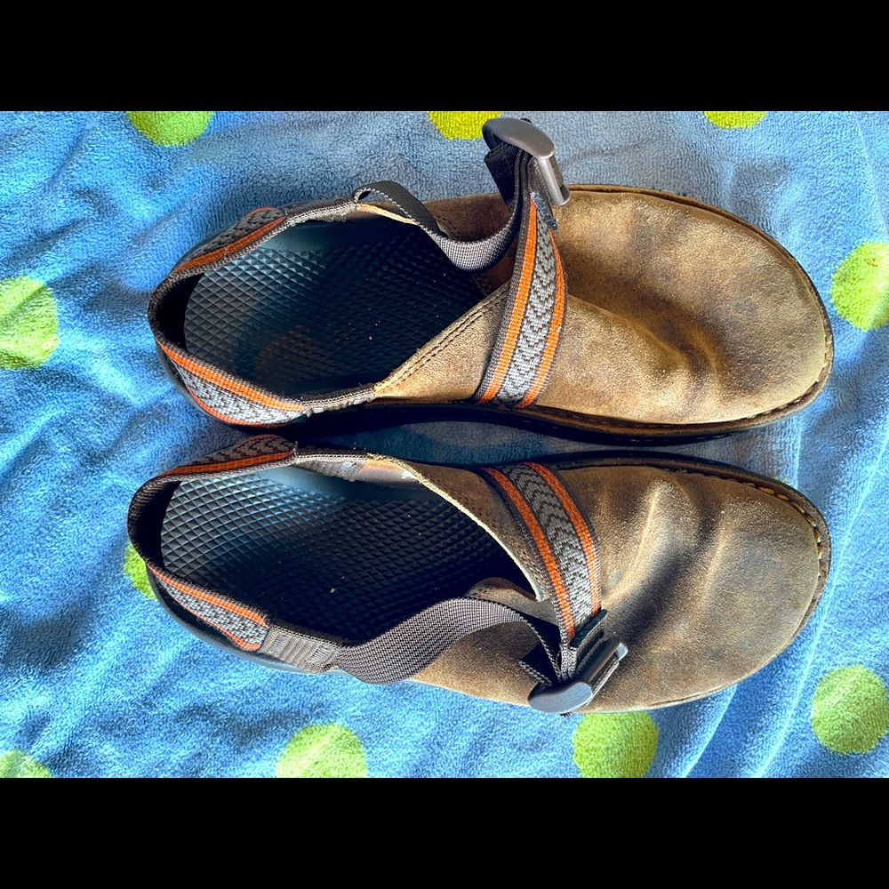 Chaco Paonia Wool Brown Clog. Pre-owned